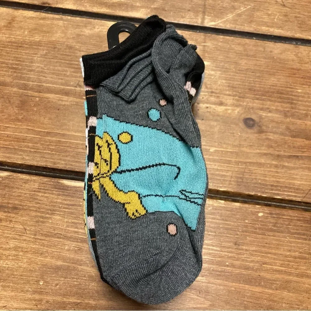 Disney Character Low Cut Socks 10 Pairs NWT Mickey Mouse Donald Duck